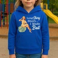 Long Story Short I Made Bail Kids Hoodie thumb 3