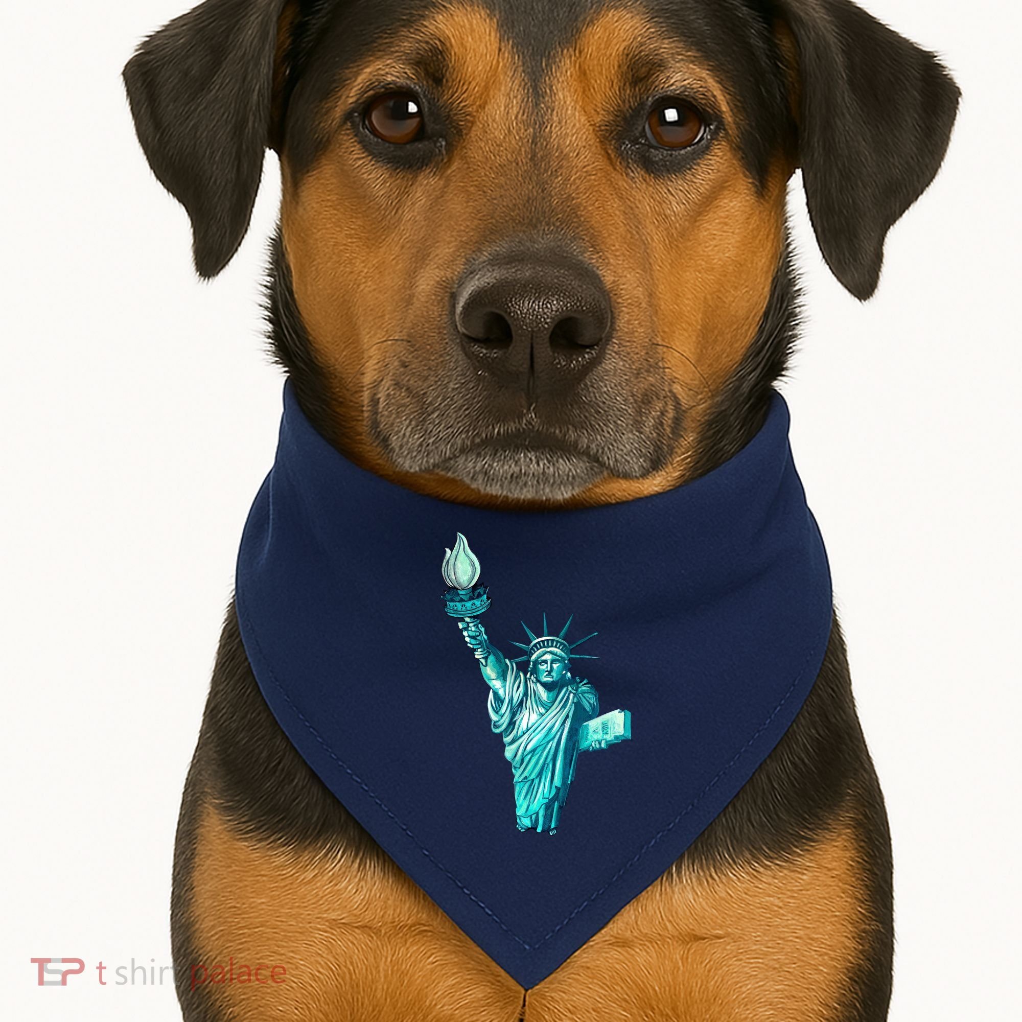 Liberty Standing Tall USA-Made Doggie Bandana