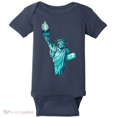 Liberty Standing Tall Baby Bodysuit