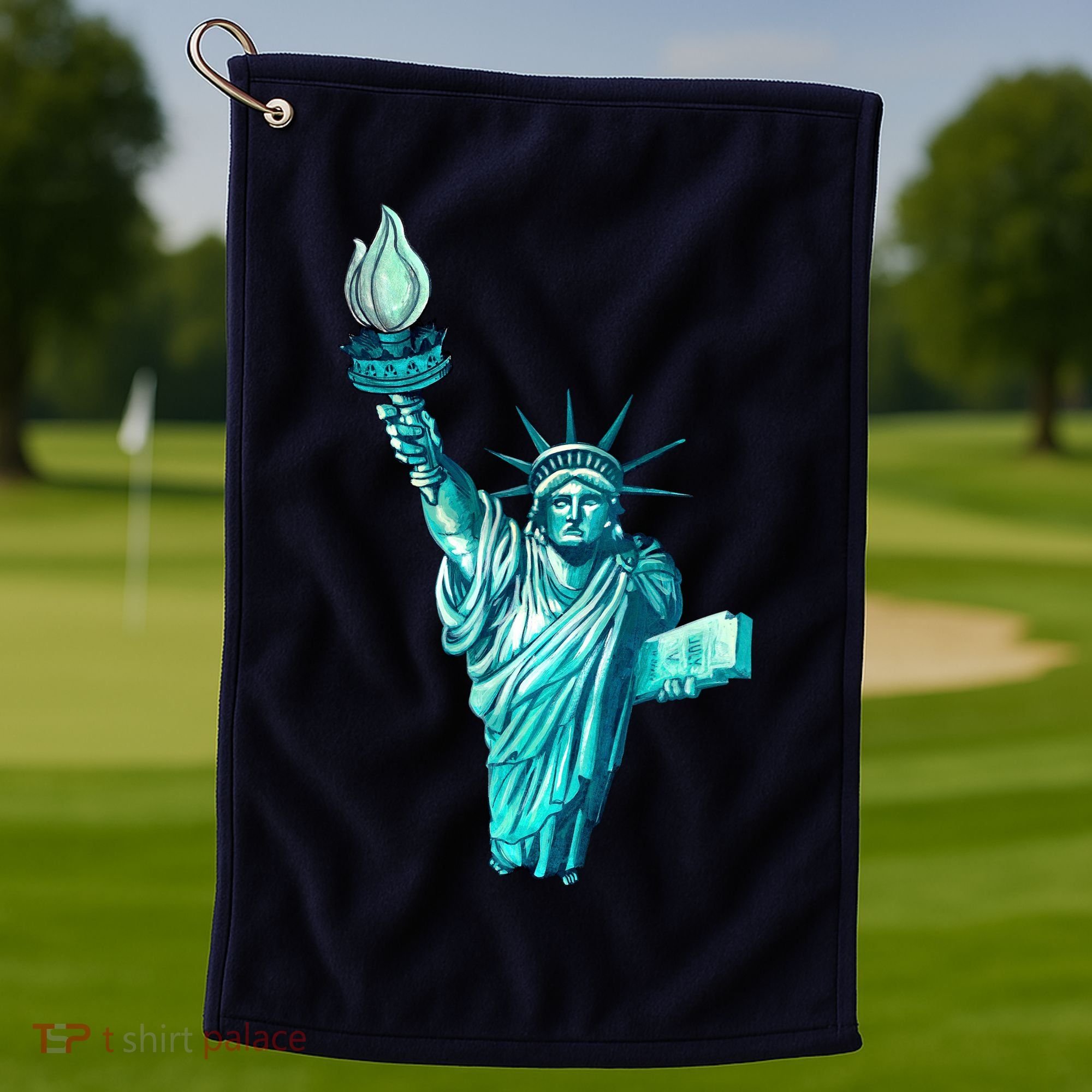 Liberty Standing Tall Golf Towel