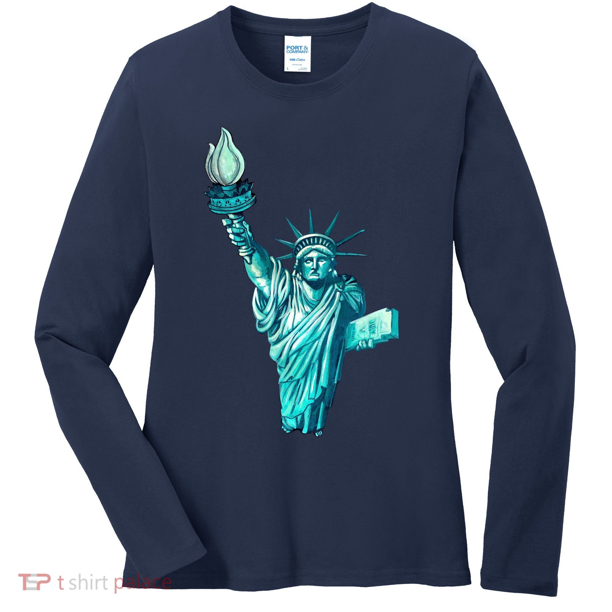Liberty Standing Tall Women's Long Sleeve Shirt