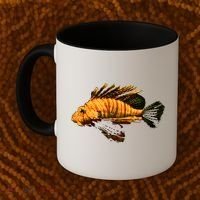 Lionfish Save The Tropical Ocean Reef Coral Lion Fish Gift Coffee Mug thumb 2