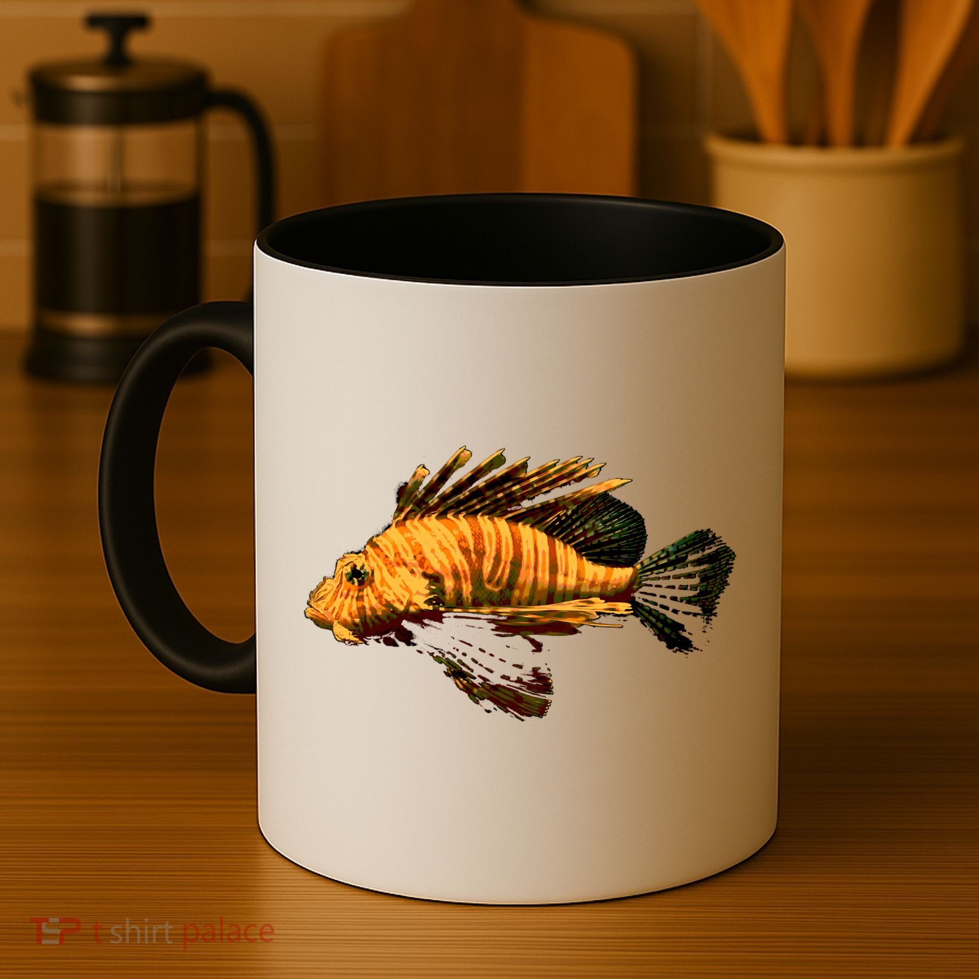 Lionfish Save The Tropical Ocean Reef Coral Lion Fish Gift Coffee Mug