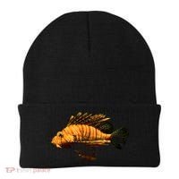 Lionfish Save The Tropical Ocean Reef Coral Lion Fish Gift Beanie thumb 0