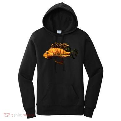 Lionfish Save The Tropical Ocean Reef Coral Lion Fish Gift Women's Hoodie