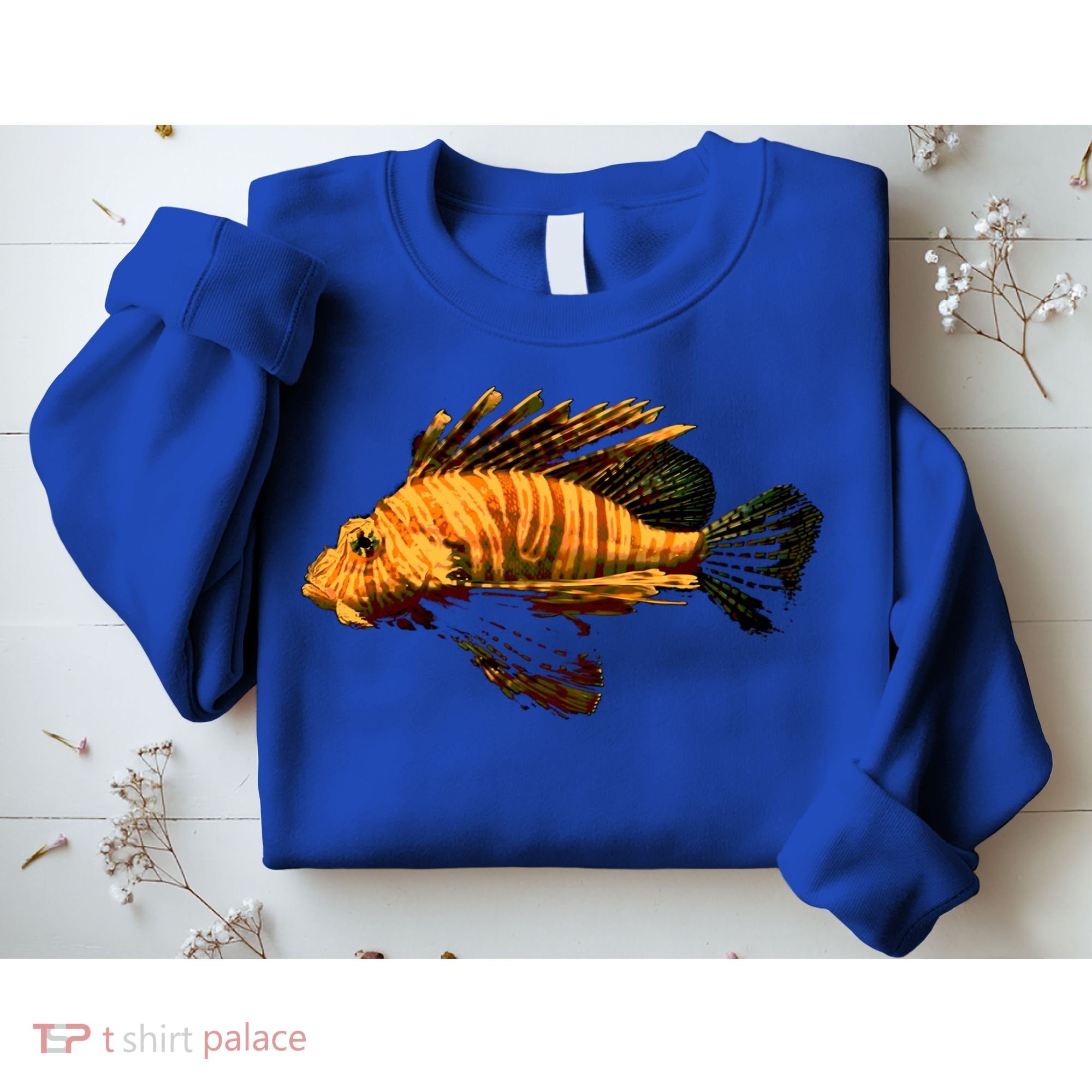 Lionfish Save The Tropical Ocean Reef Coral Lion Fish Gift Sweatshirt