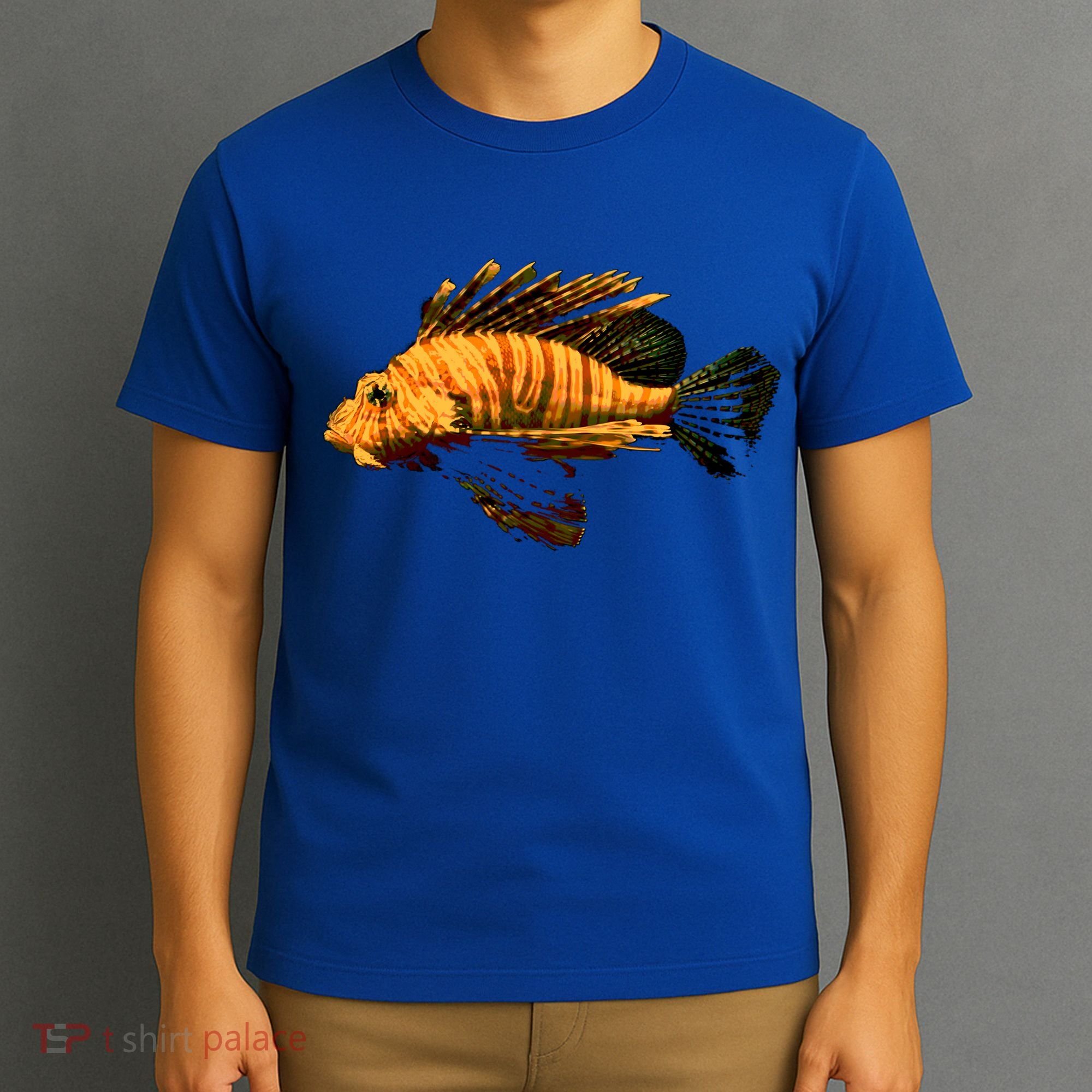 Lionfish Save The Tropical Ocean Reef Coral Lion Fish Gift T-Shirt