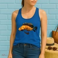 Lionfish Save The Tropical Ocean Reef Coral Lion Fish Gift Women's Tank Top thumb 2
