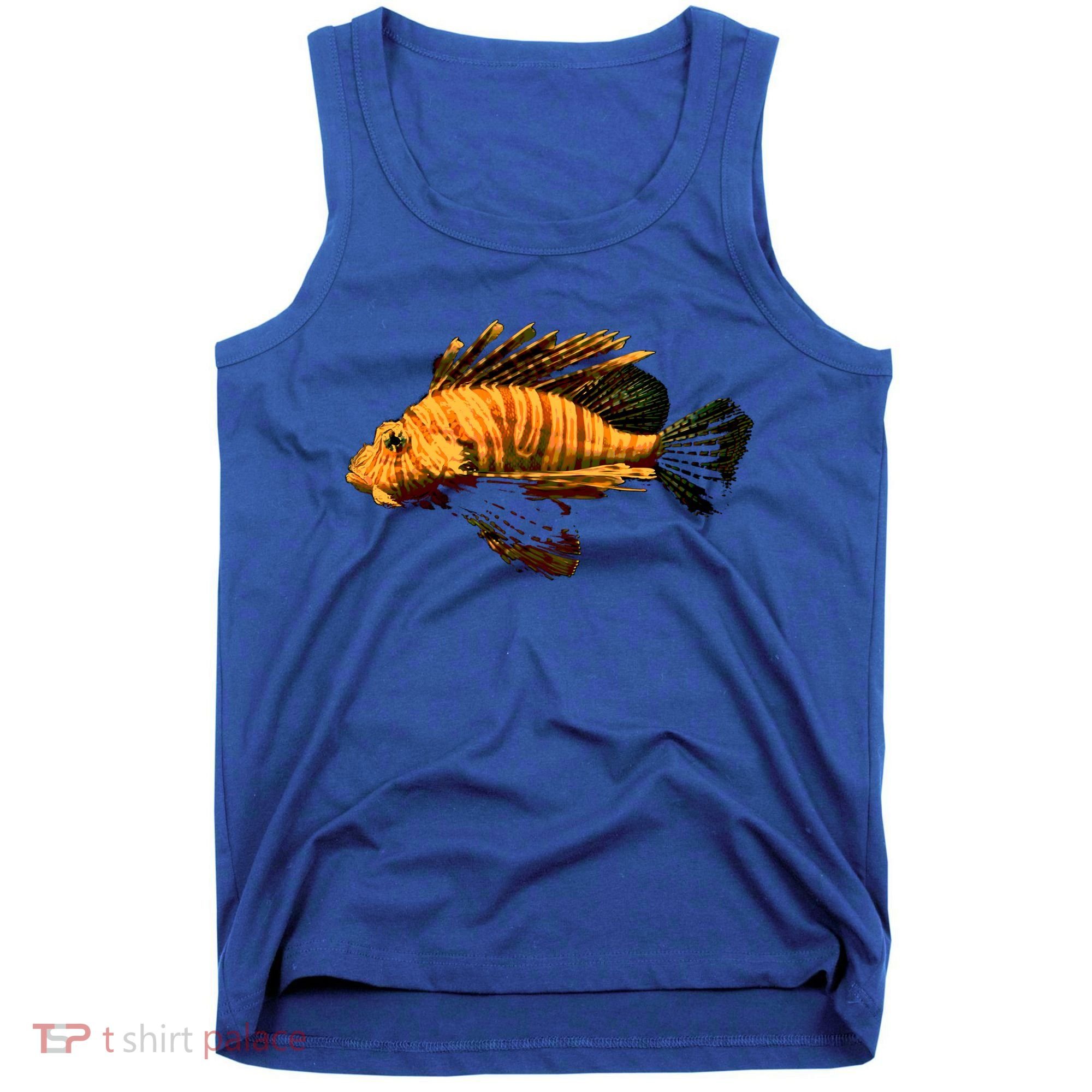 Lionfish Save The Tropical Ocean Reef Coral Lion Fish Gift Tank Top