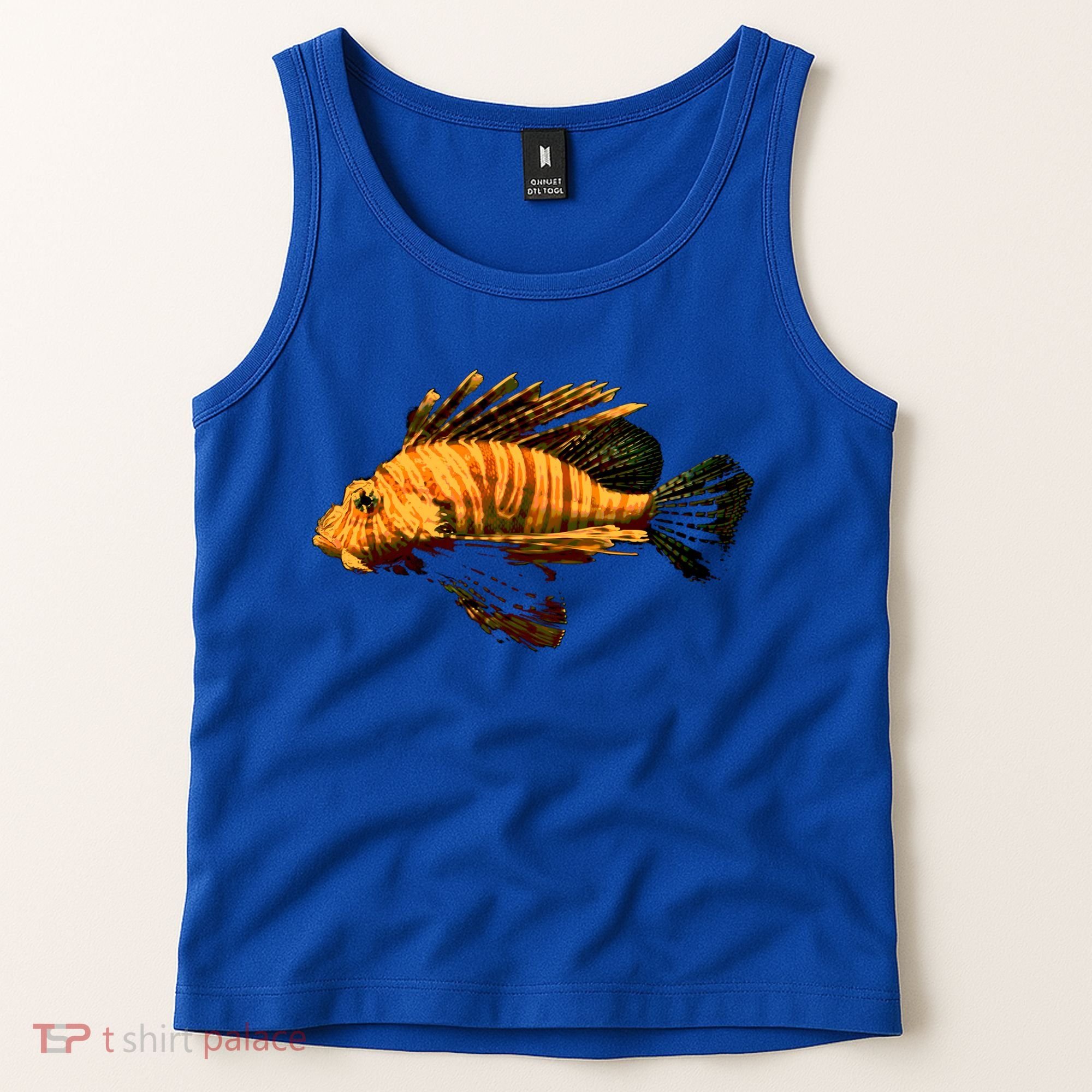 Lionfish Save The Tropical Ocean Reef Coral Lion Fish Gift Tank Top