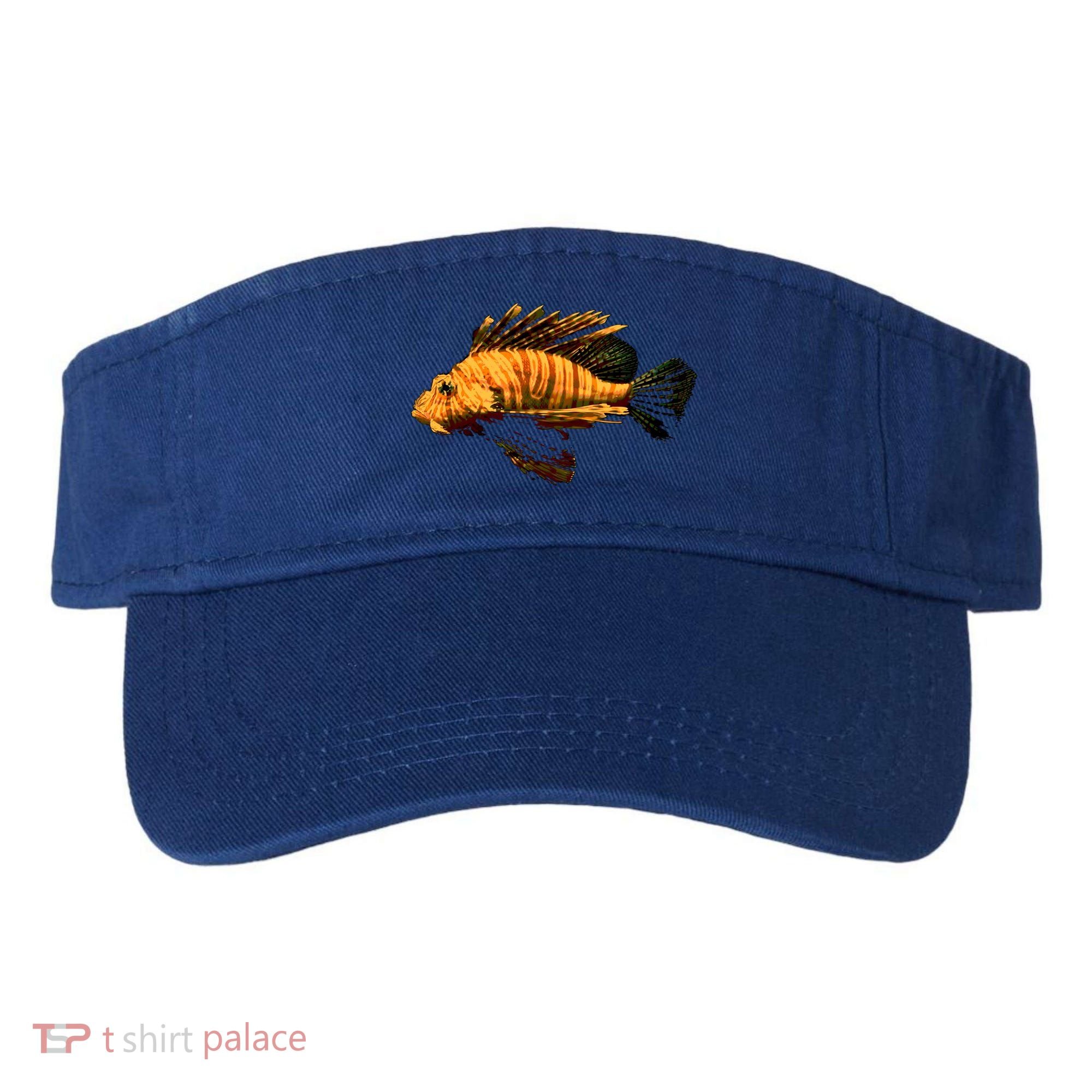 Lionfish Save The Tropical Ocean Reef Coral Lion Fish Gift Visor