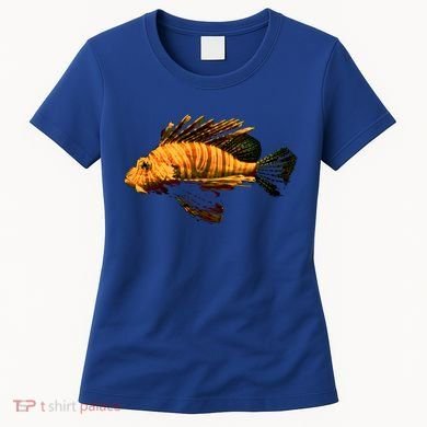Lionfish Save The Tropical Ocean Reef Coral Lion Fish Gift Women's T-Shirt