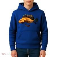 Lionfish Save The Tropical Ocean Reef Coral Lion Fish Gift Kids Hoodie thumb 4