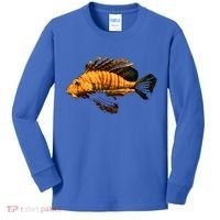 Lionfish Save The Tropical Ocean Reef Coral Lion Fish Gift Kids Long Sleeve Shirt thumb 0
