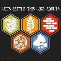 Let's Settle This Like Adults Tabletop Game Board Gaming Hat thumb 2