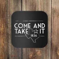 Lone Star Texas Come And Take It 1836 Coaster thumb 0