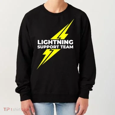 Lightning Support Team Ll Gift Women's Sweatshirt