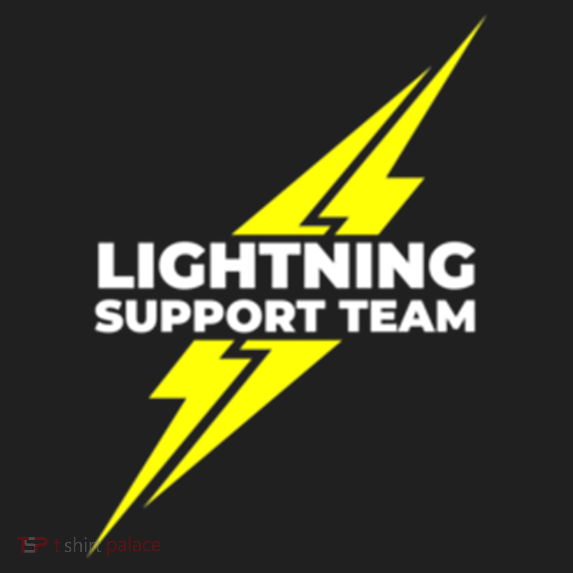 Lightning Support Team Ll Gift Five-Panel Snapback Cap