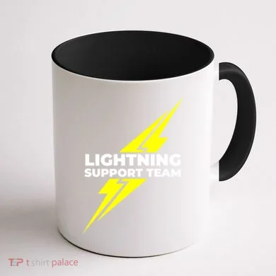 Lightning Support Team Ll Gift Coffee Mug back