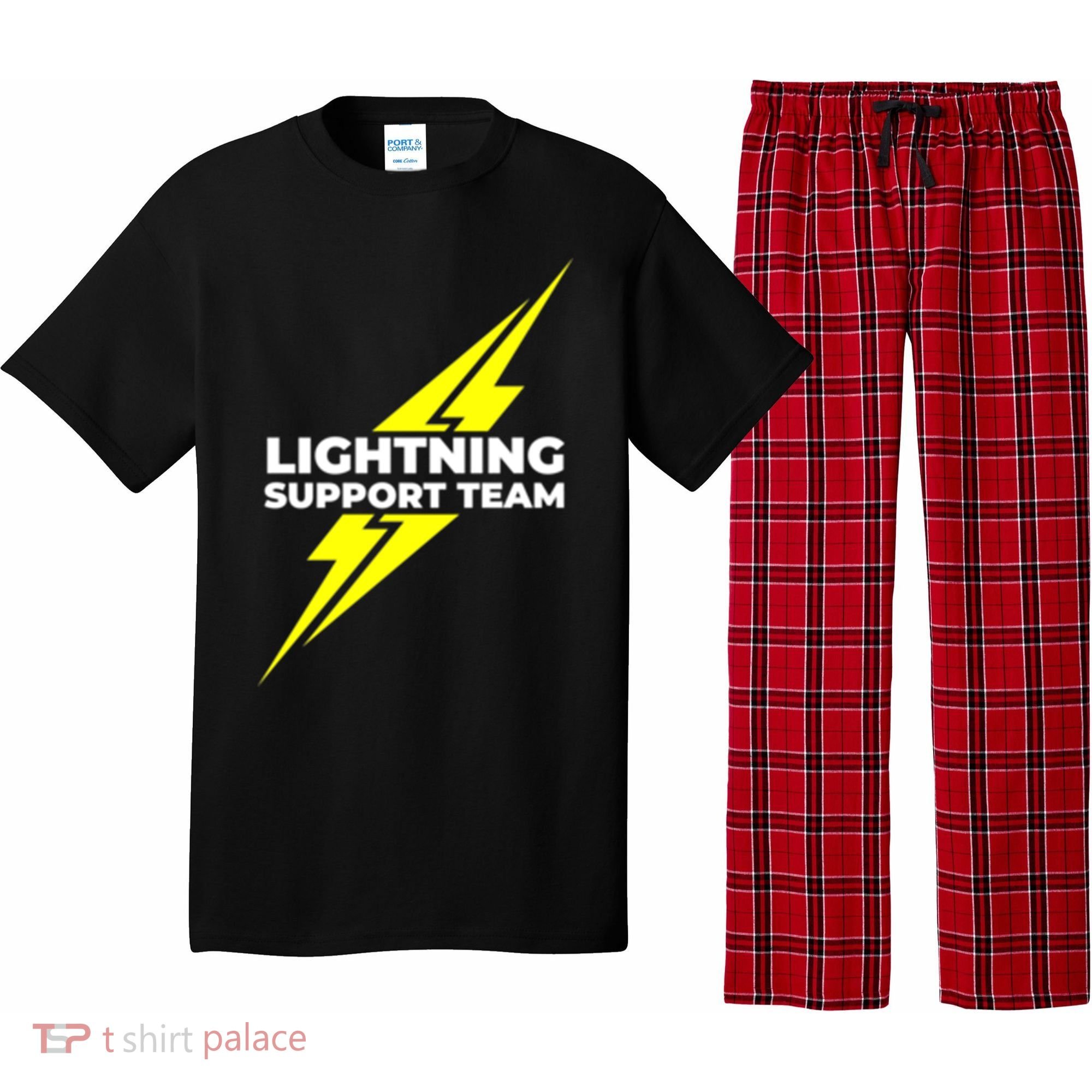 Lightning Support Team Ll Gift Pajama Set