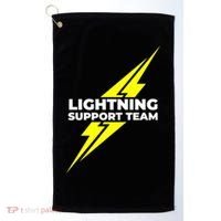 Lightning Support Team Ll Gift Golf Towel thumb 0