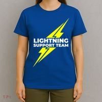 Lightning Support Team Ll Gift T-Shirt thumb 4