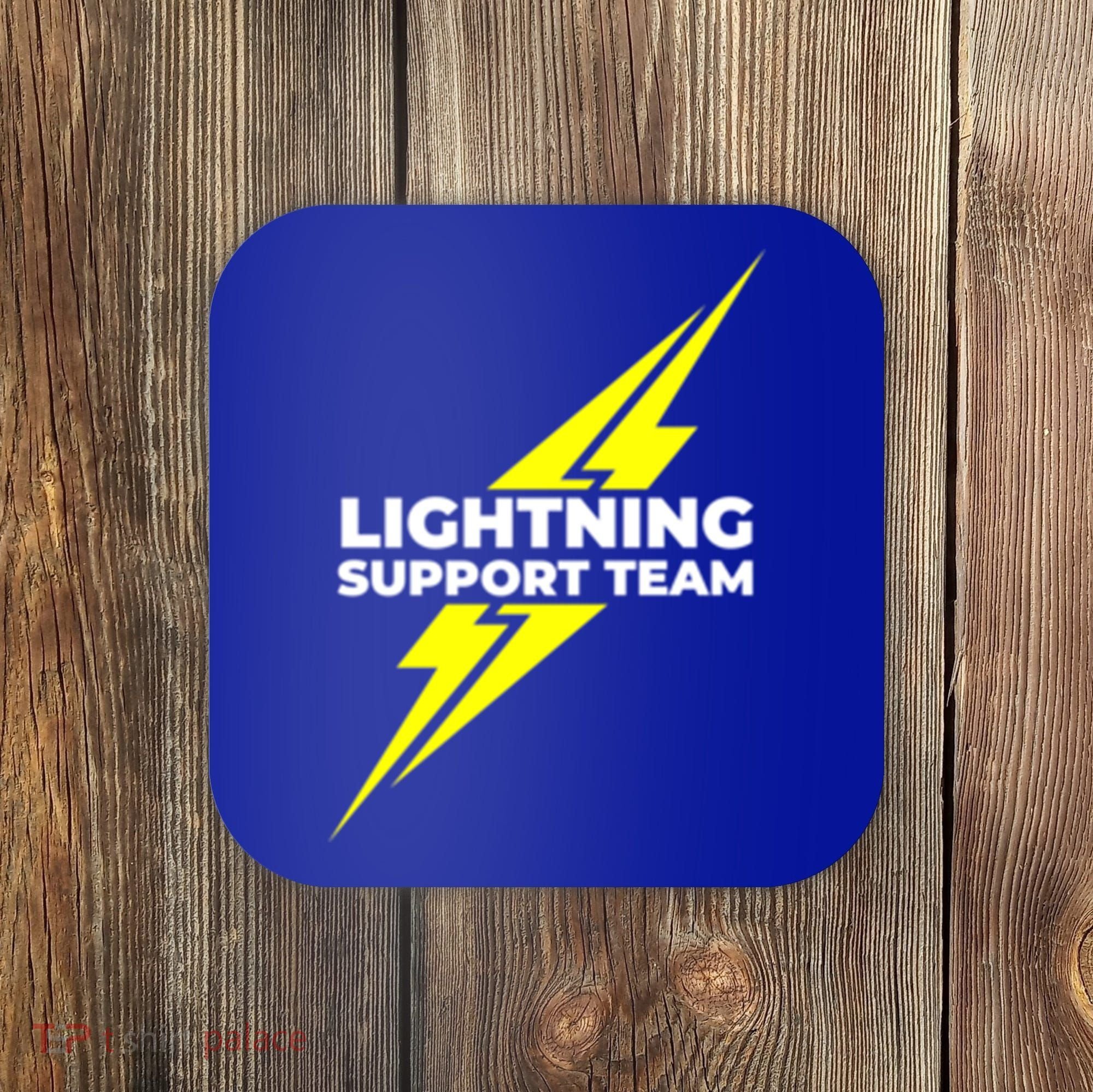 Lightning Support Team Ll Gift Coaster