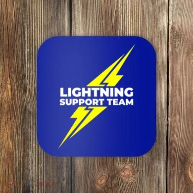 Lightning Support Team Ll Gift Coaster
