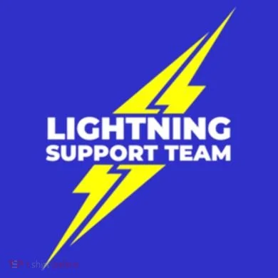 Lightning Support Team Ll Gift Tote Bag