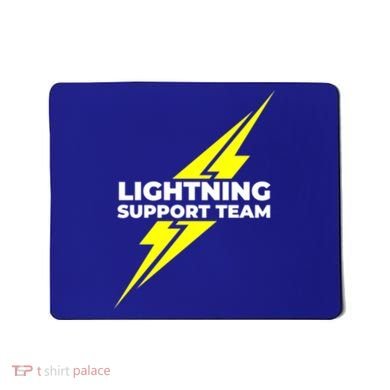 Lightning Support Team Ll Gift Mousepad