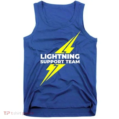 Lightning Support Team Ll Gift Tank Top