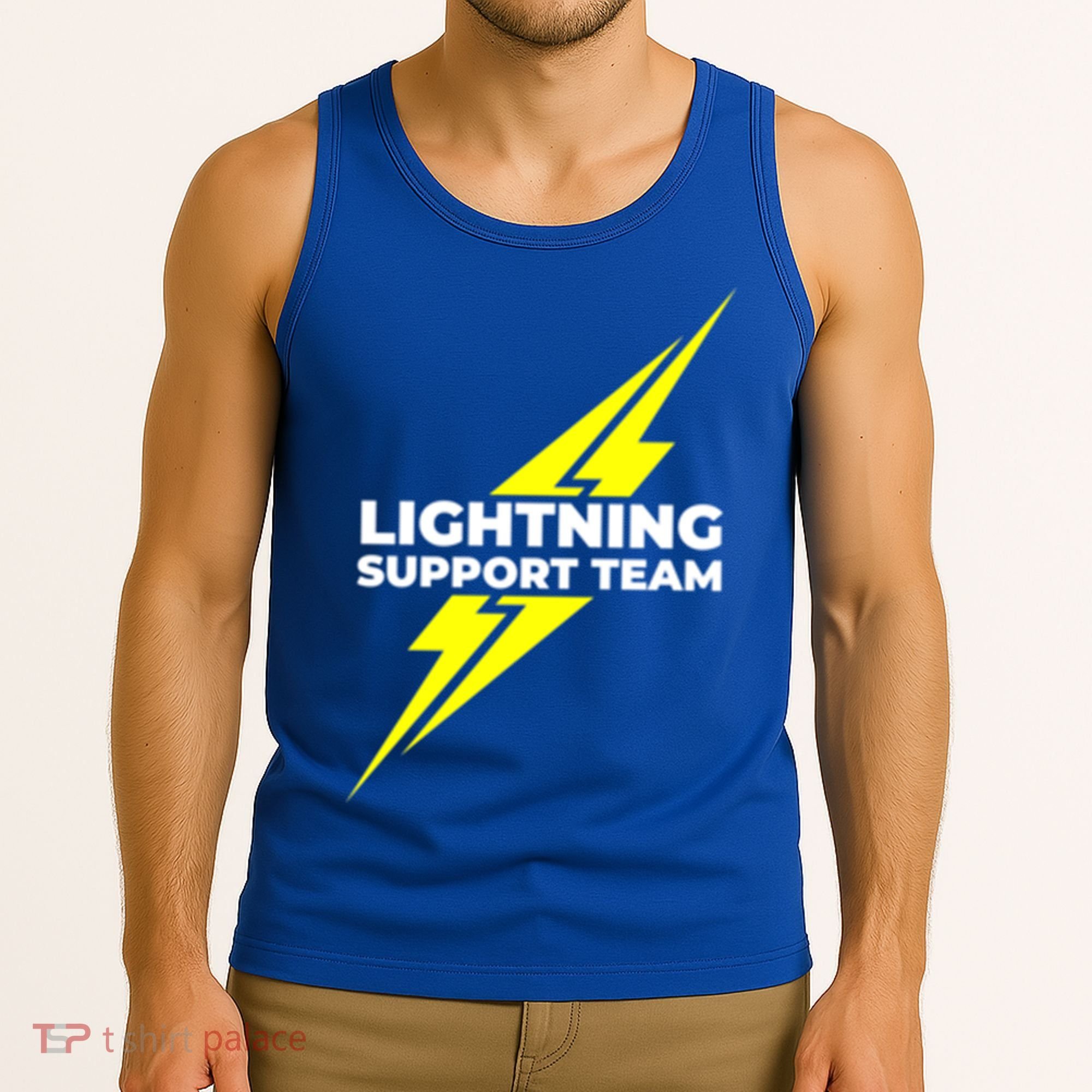Lightning Support Team Ll Gift Tank Top