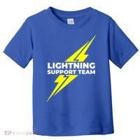 Lightning Support Team Ll Gift Toddler T-Shirt thumb 0