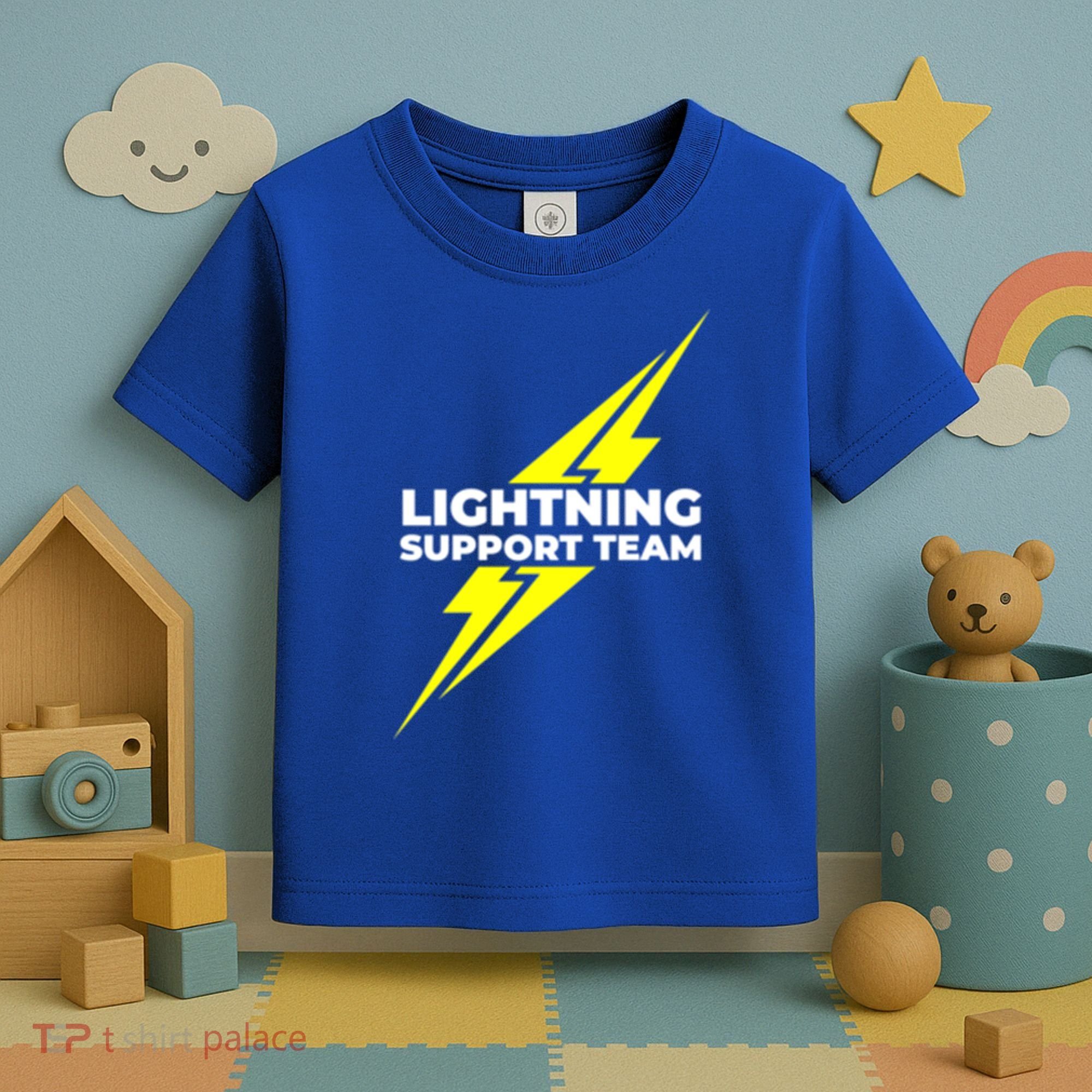 Lightning Support Team Ll Gift Toddler T-Shirt