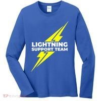Lightning Support Team Ll Gift Women's Long Sleeve Shirt thumb 0