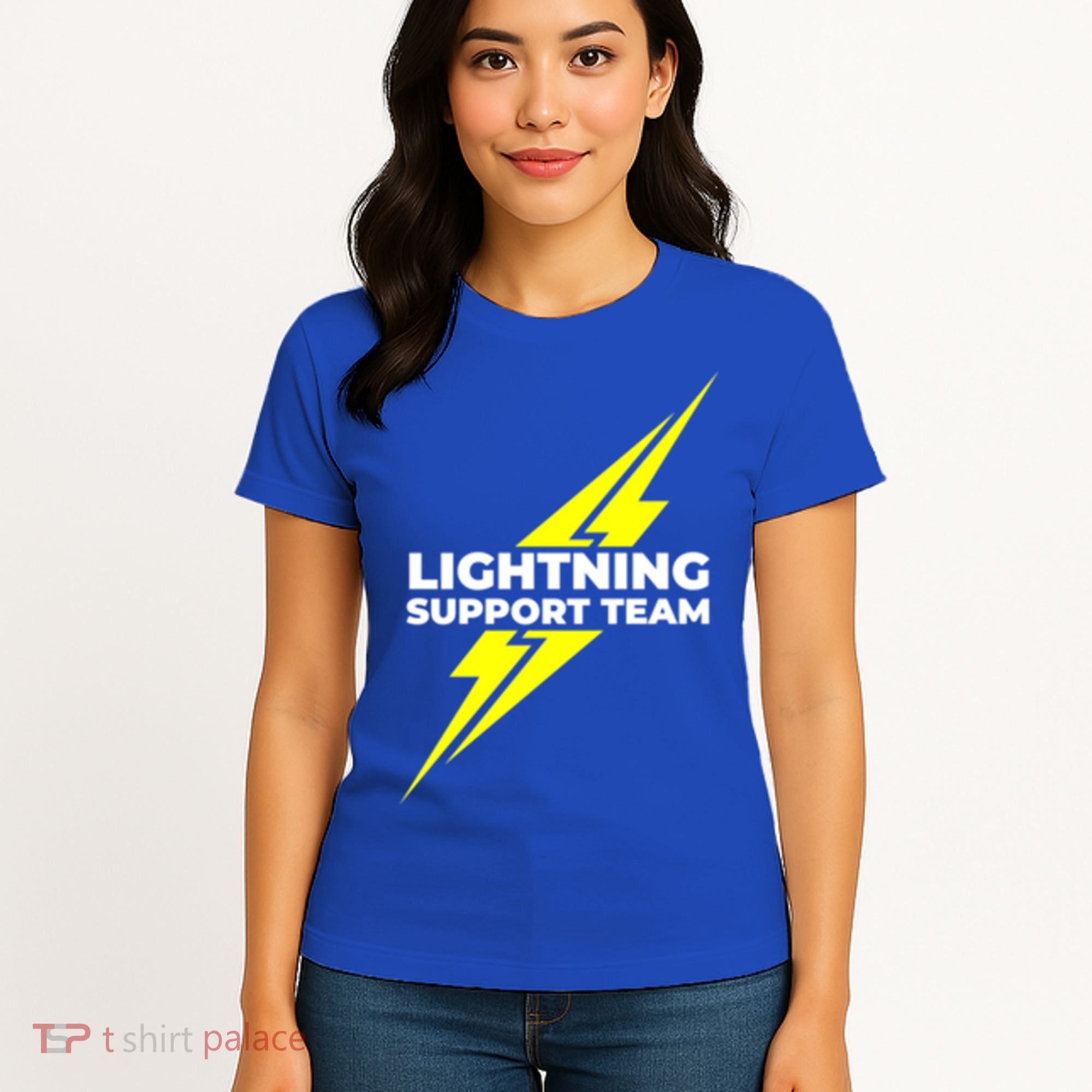 Lightning Support Team Ll Gift Women's T-Shirt