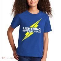 Lightning Support Team Ll Gift Kids T-Shirt thumb 2