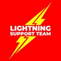 Lightning Support Team Ll Gift Santa Hat thumb 1