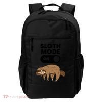 Lazy Sloth Tired Sloth Funny Sloth Mode On Gift Backpack thumb 0
