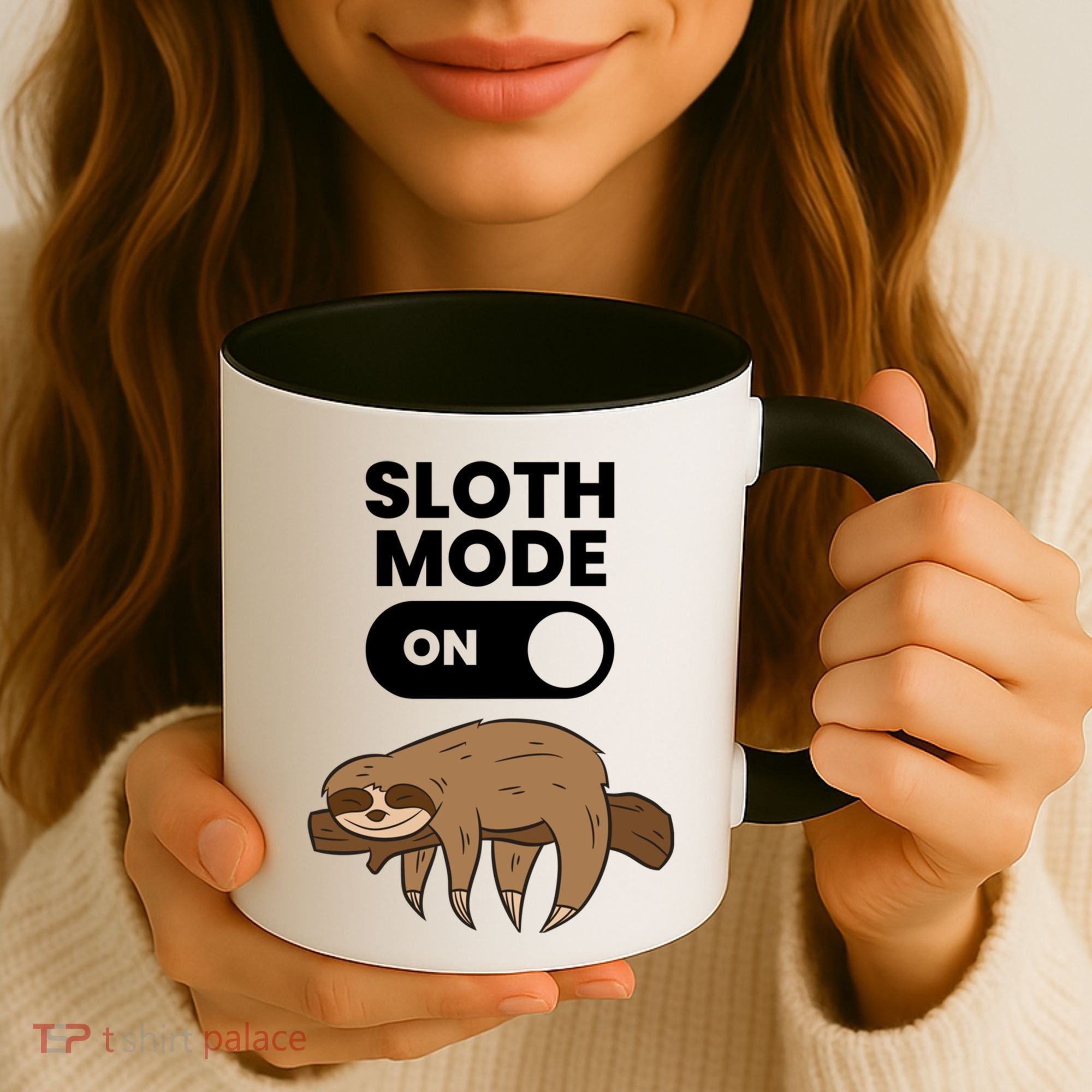 Lazy Sloth Tired Sloth Funny Sloth Mode On Gift Coffee Mug