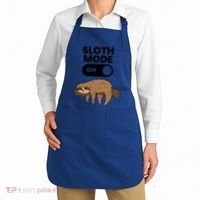 Lazy Sloth Tired Sloth Funny Sloth Mode On Gift Apron thumb 2