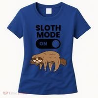 Lazy Sloth Tired Sloth Funny Sloth Mode On Gift Women's T-Shirt thumb 0