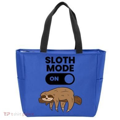 Lazy Sloth Tired Sloth Funny Sloth Mode On Gift Tote Bag