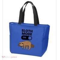 Lazy Sloth Tired Sloth Funny Sloth Mode On Gift Tote Bag thumb 3
