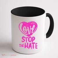 Love Stop The Hate Coffee Mug thumb 1
