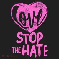 Love Stop The Hate Tumbler thumb 3