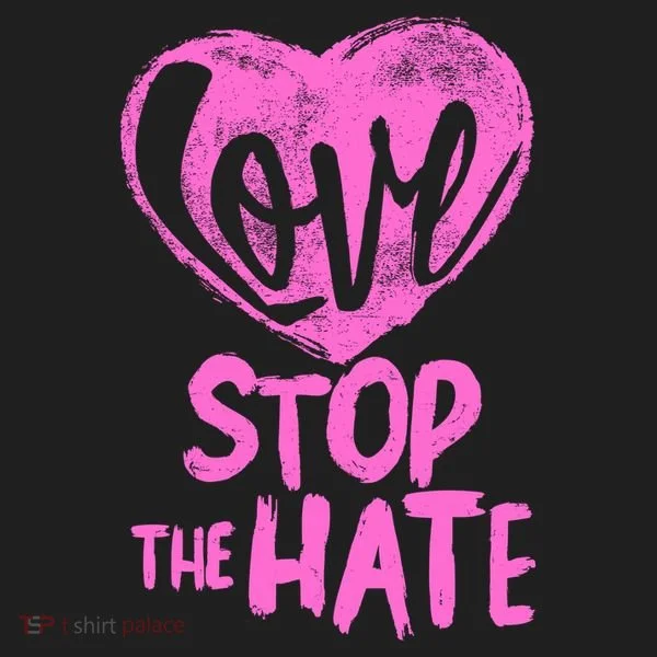 Love Stop The Hate Tumbler