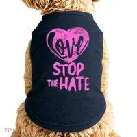 Love Stop The Hate Doggie Tank thumb 0