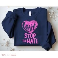 Love Stop The Hate Sweatshirt thumb 2