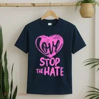 Love Stop The Hate T-Shirt thumb 2